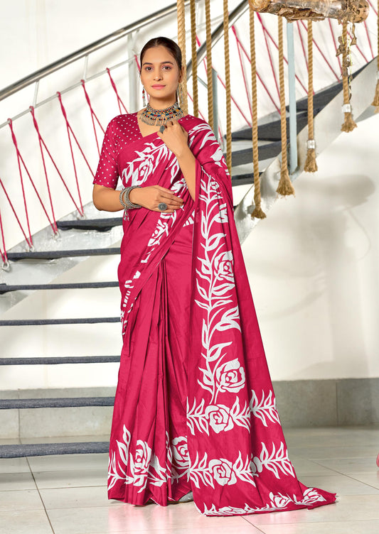 PRINTED COTTON SAREES