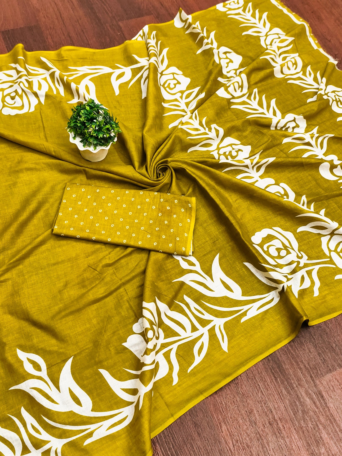 PRINTED COTTON SAREES