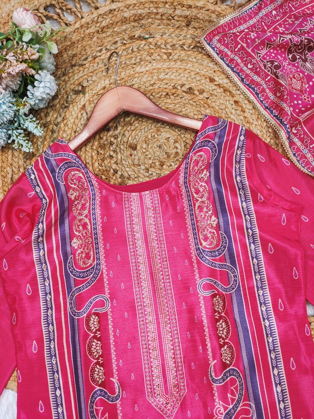 The Chinon kurti and dupatta