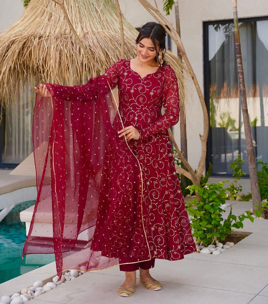 ETHNIC ANARKALI GOWN