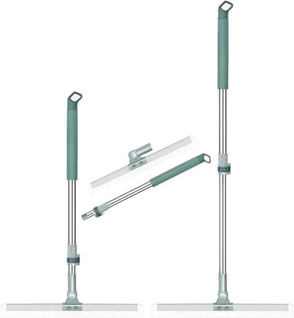 TELESCOPIC HANDLE SILICONE FLOOR MOP | Ergonomic Scraper Mop | Telescopic Handle Mop
