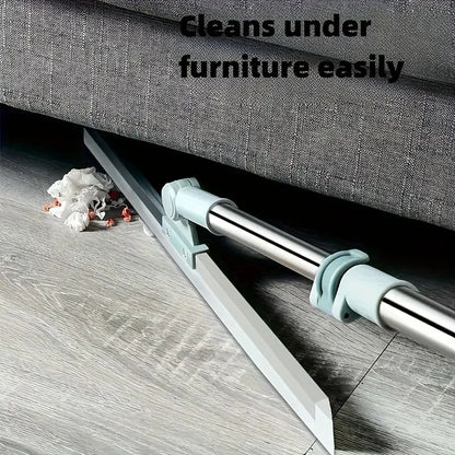 TELESCOPIC HANDLE SILICONE FLOOR MOP | Ergonomic Scraper Mop | Telescopic Handle Mop