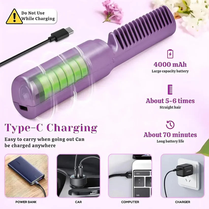 Mini Hair Cordless Straightener